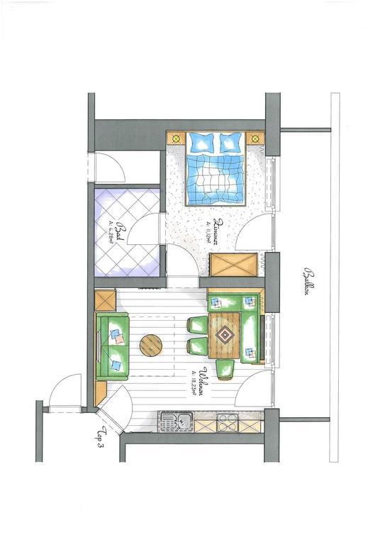 Aparthotel Hohe Bruecke Mittersill Quarto foto